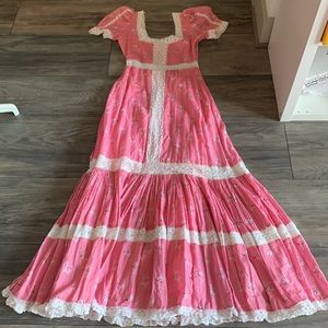Loveshackfancy Ryan Dress Pink Jam in 0